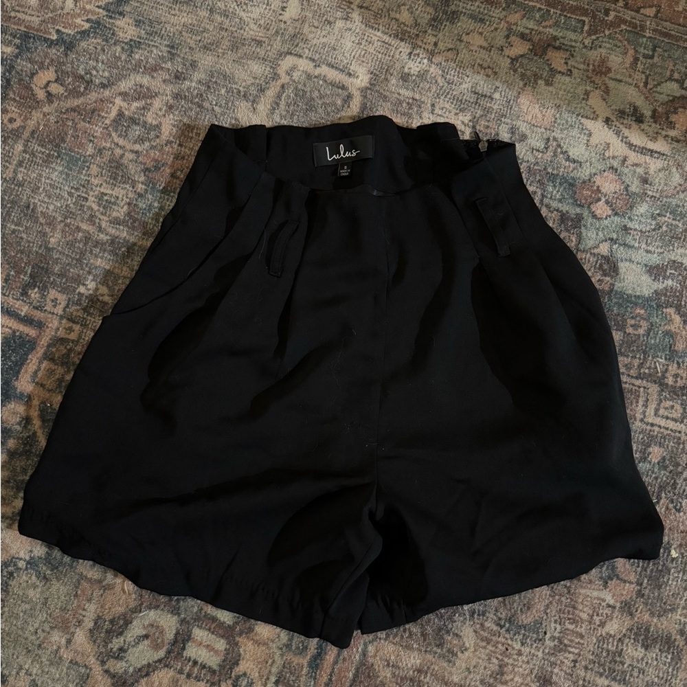 Small Black Lulus High-waisted Shorts